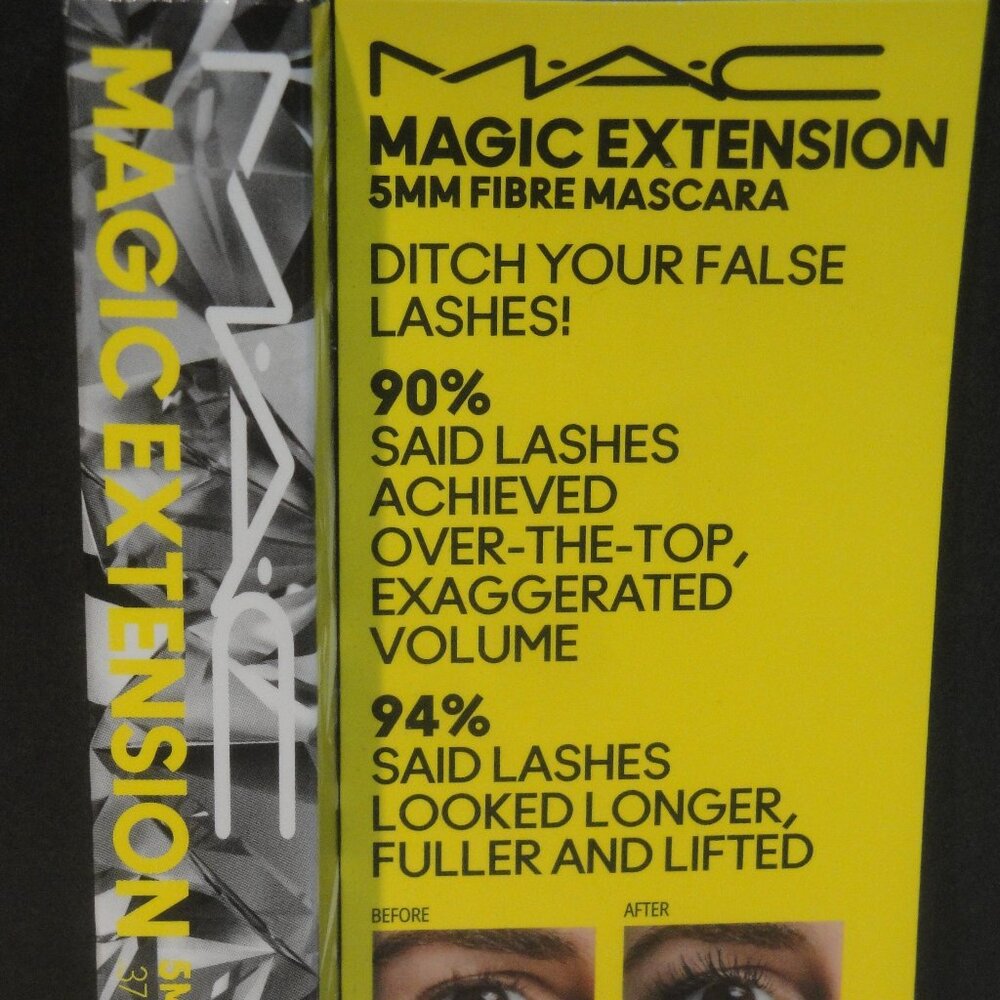 MAC Magic Extension 5MM Fibre Mascara in Extensive Black Color New in Box